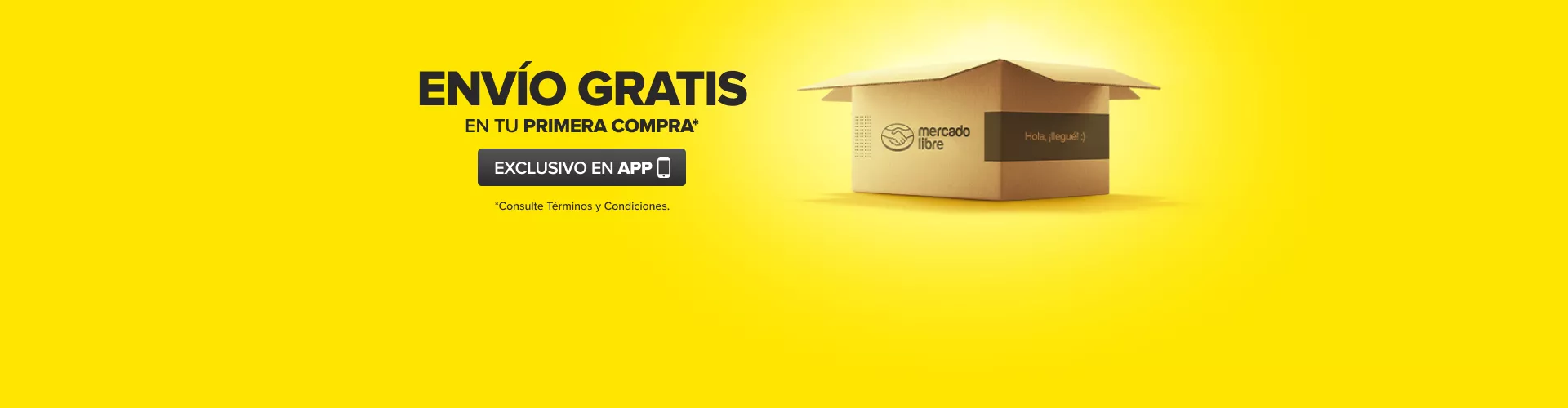 envío gratis en tu primera compra! beneficio exclusivo en app
